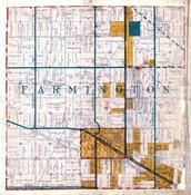 Farmington Township, North Farmington, Oakland County 1925